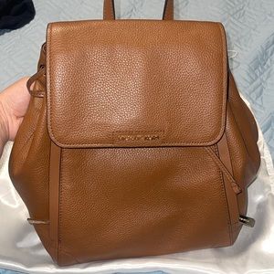 Brown Michael Kors backpack!